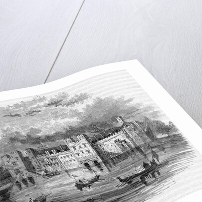 Savoy Palace, 1661 by English School