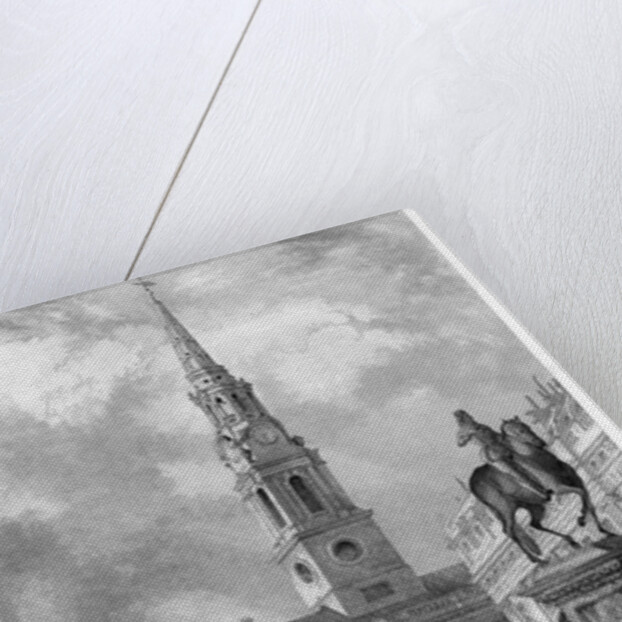 St. Martin's Church from Charing Cross,1837 by English School