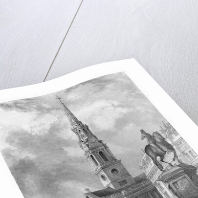 St. Martin's Church from Charing Cross,1837 by English School