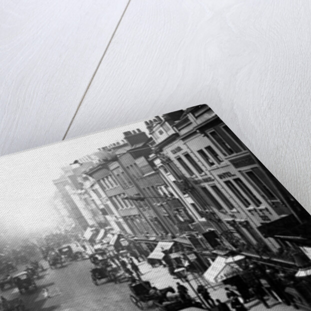 Looking West down the Strand, c.1890 by English Photographer