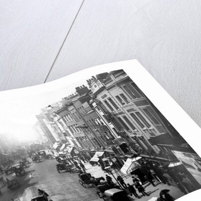 Looking West down the Strand, c.1890 by English Photographer