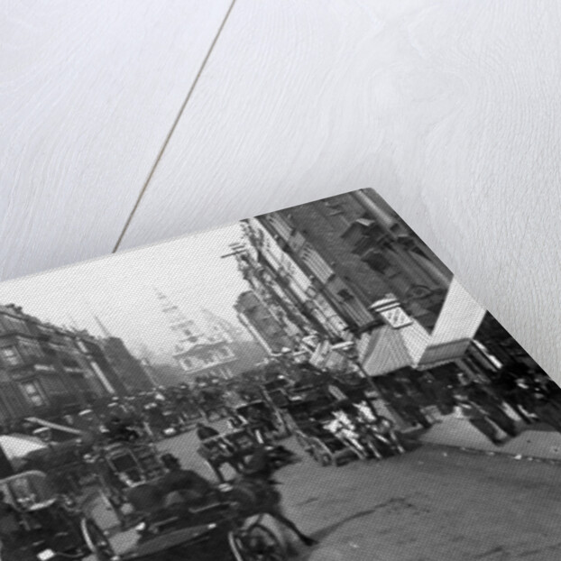 Looking East down the Strand, c.1890 by English Photographer