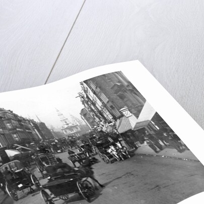 Looking East down the Strand, c.1890 by English Photographer