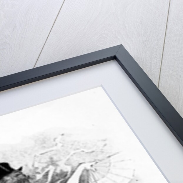 Illustration from poster advertising the first 'Grand Bal Masque' Theatre de L'Opera, Paris, by Jules Cheret, 1896 by French School