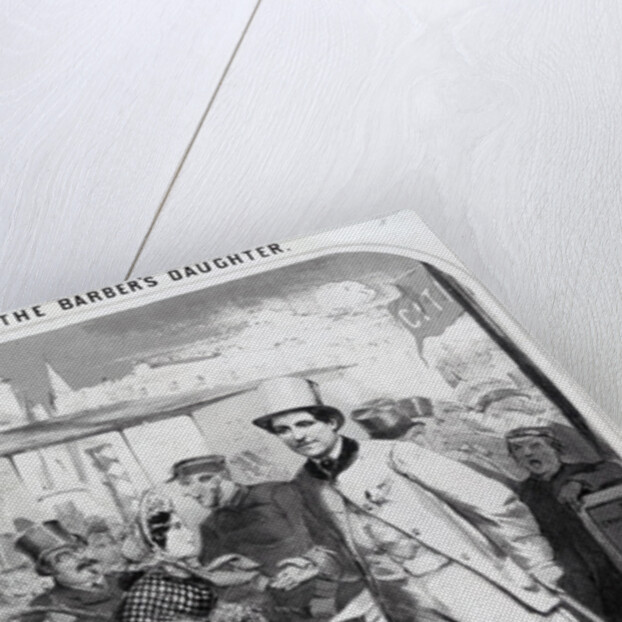 Isabella the Barber's Daughter, advert for the music of Harry Clifton, 1865 by English School