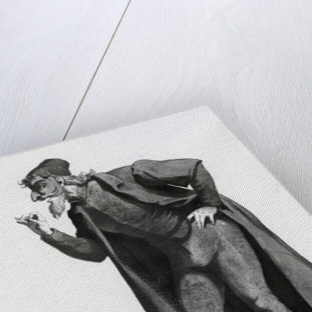 Illustration from 'Masques et Buffons', 1862 by Maurice Sand