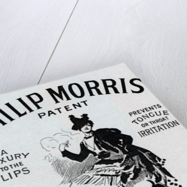 Poster for Philip Morris Cigarettes, designed by Linsay Sambourne, 1896 by English School