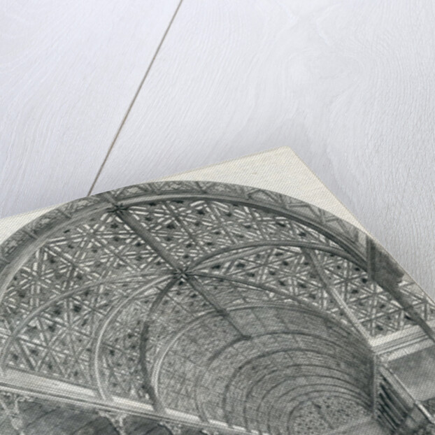 The London Crystal Palace, Regent Circus, Oxford Street, 1858 by English School