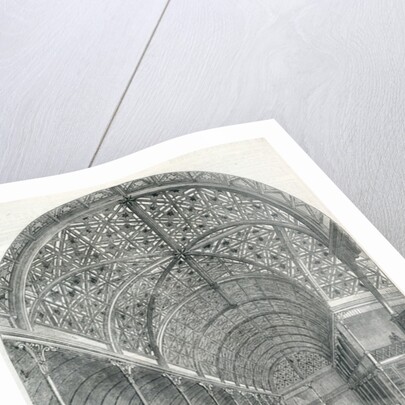 The London Crystal Palace, Regent Circus, Oxford Street, 1858 by English School