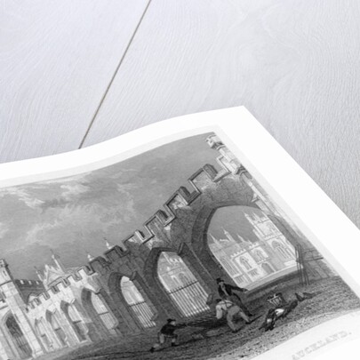 The Palace of the Bishop of Durham, at Bishop Auckland, , 1833 by English School