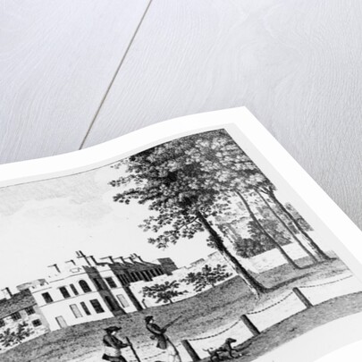 Ravensworth Castle near Durham, 19th Century by French School