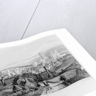 Durham Cathedral and Castle from Newcastle Road, 1841 by English School