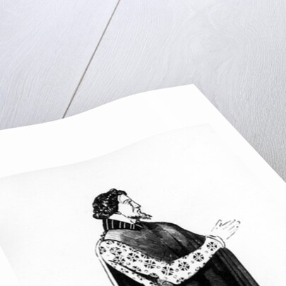 Illustration taken from Histoire du costume en France depuis les 18e siècle by French School