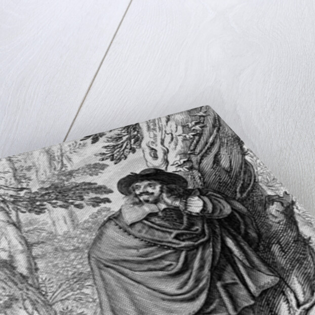 Portrait of James Howel, by Abraham Bosse et Claude Mellan, 1641 by French School