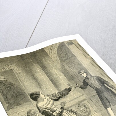 Attack of Don Miguel on his Sister by English School