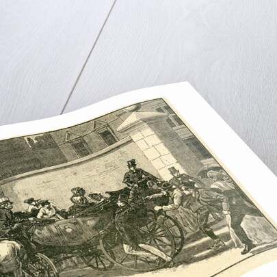 Robert Pate's Striking the Queen outside Cambridge House by English School