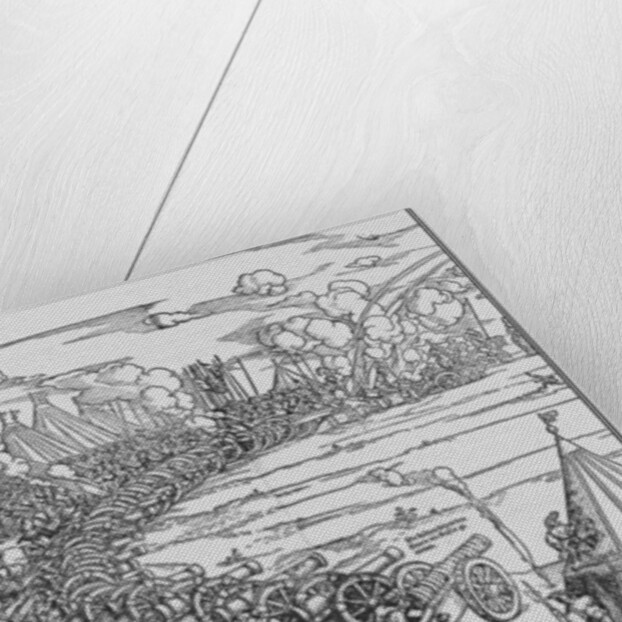 The Artillery Park of Charles Quint, 1530 by French School