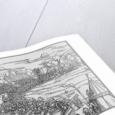 The Artillery Park of Charles Quint, 1530 by French School