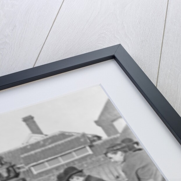 British village cattle market, Victorian, 19th century by English School