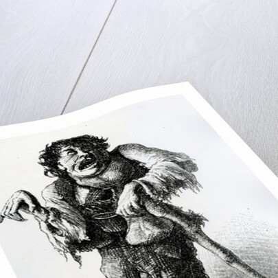 A Crétin of Aosta, c.1870 by Edward Whymper