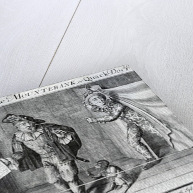 The Infallible Mountebank or Quack Doctor, 1688-1705 by Marcellus the Elder Laroon