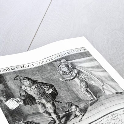 The Infallible Mountebank or Quack Doctor, 1688-1705 by Marcellus the Elder Laroon