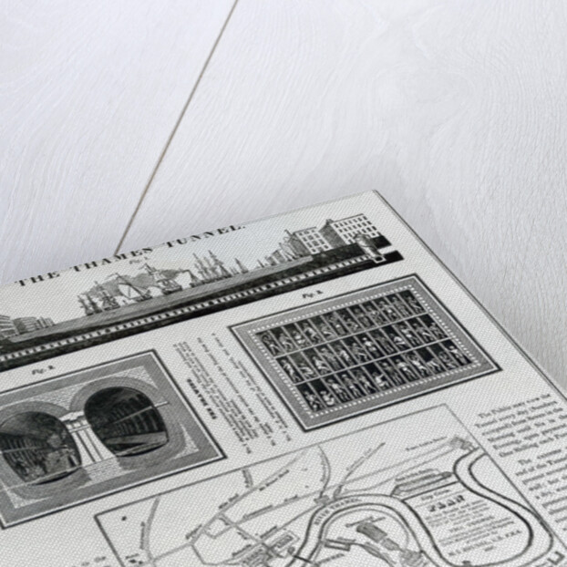 The Thames Tunnel by English School