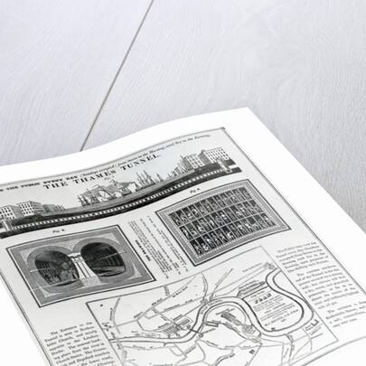 The Thames Tunnel by English School