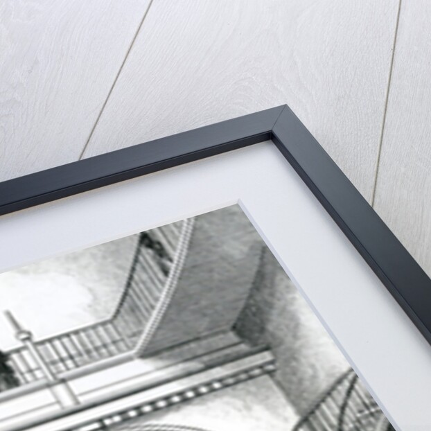 The Thames tunnel by English School