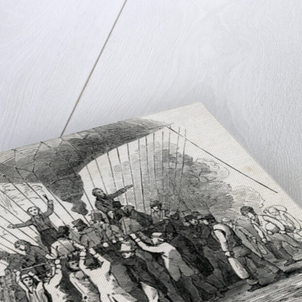 Ascent of the Nassau Balloon by English School