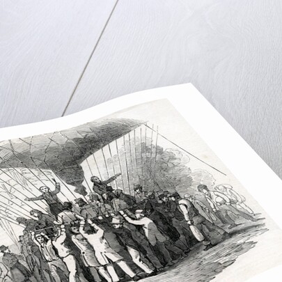 Ascent of the Nassau Balloon by English School