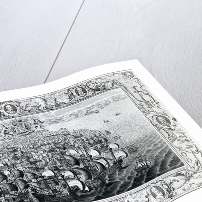 The Spanish Armada, published by John Pine, 1739 by English School