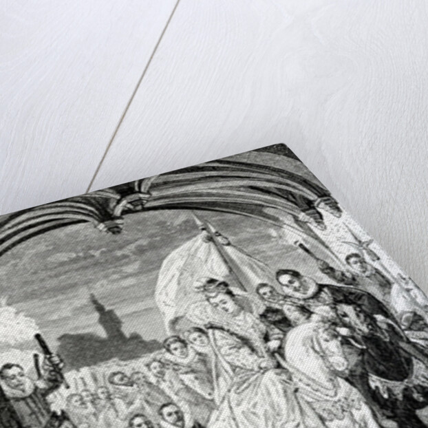 The entrance of Queen Elizabeth at Kenilworth Castle, 19th Century by English School