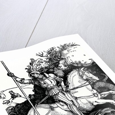 St. George and the Dragon, 1504 by Albrecht Dürer or Duerer