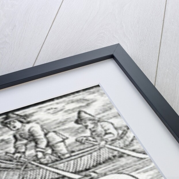 Sea monsters, 1511 by Spanish School