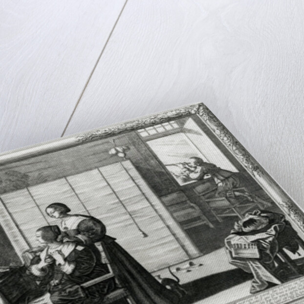 Visus La Veve, 17th Century by Abraham Bosse