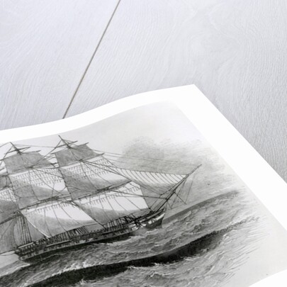 The Great Sea-Serpent when First Seen from H.M.S. Daedalus by English School