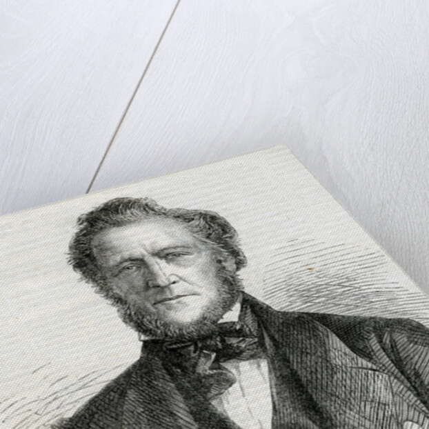 Portrait of Brigham Young, 1861 by English School