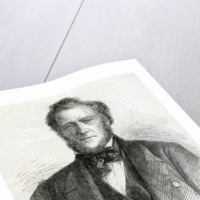 Portrait of Brigham Young, 1861 by English School