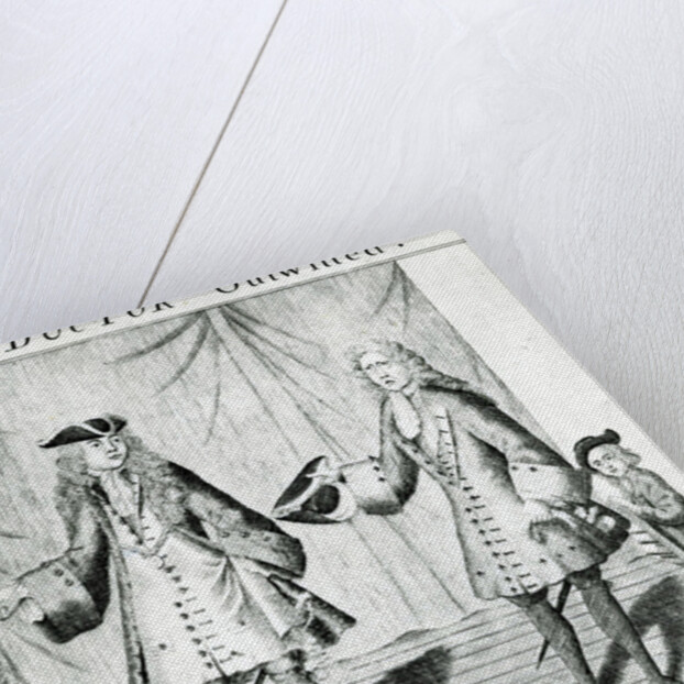 The Quack Doctor Outwitted, published by Sutton Nichols, 1558 by English School