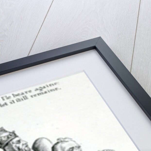 The Burden backe to Rome circa 1641 by English School