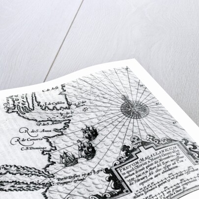 Map of the Strait of Magellan by Dutch School
