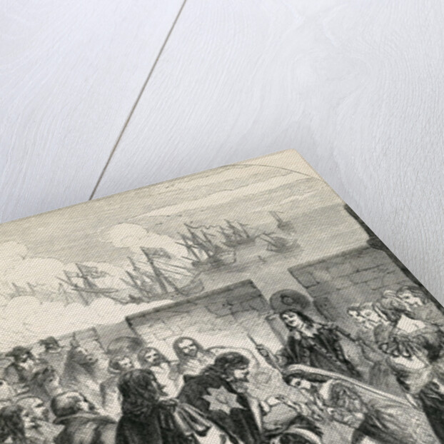 Landing of the Princess Henrietta by English School