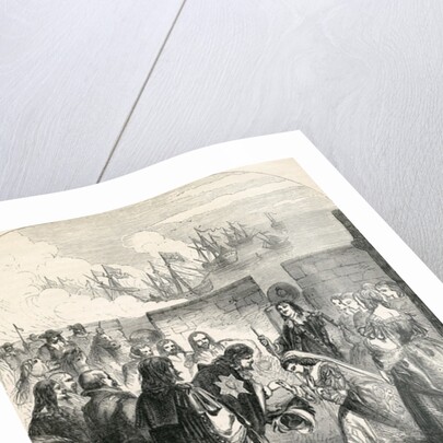 Landing of the Princess Henrietta by English School