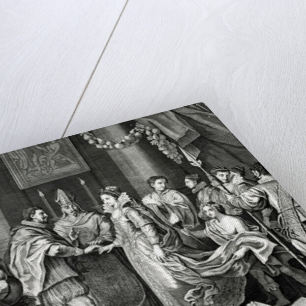 The Marriage of the King, after a painting by L. Cheron, 19th Century by English School