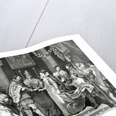 The Marriage of the King, after a painting by L. Cheron, 19th Century by English School