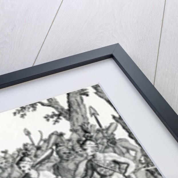 A King of Florida consulting his Magician previous to going to Battle by English School