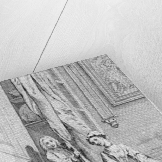 Illustration for 'Pamela', by Samuel Richardson, 1742 by Hubert Francois Gravelot