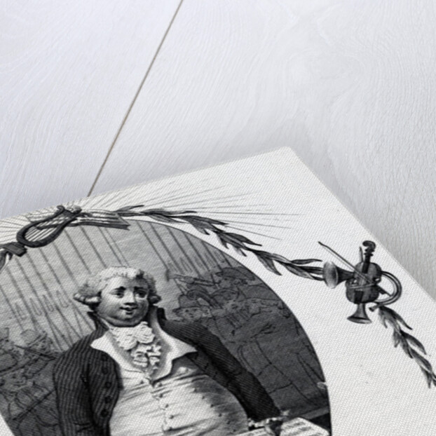 Mr. Darley as Performing in the orchestra at Vauxhall, 18th century by Anonymous