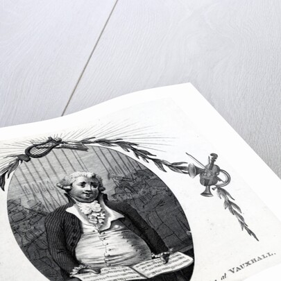 Mr. Darley as Performing in the orchestra at Vauxhall, 18th century by Anonymous